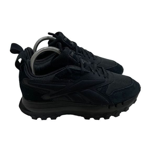 Reebok Cardi B Classic Leather V2 Women's Sneakers sz. 8.5 Black - Picture 7 of 10